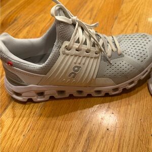 On Cloud Women's Sneakers in Light Gray